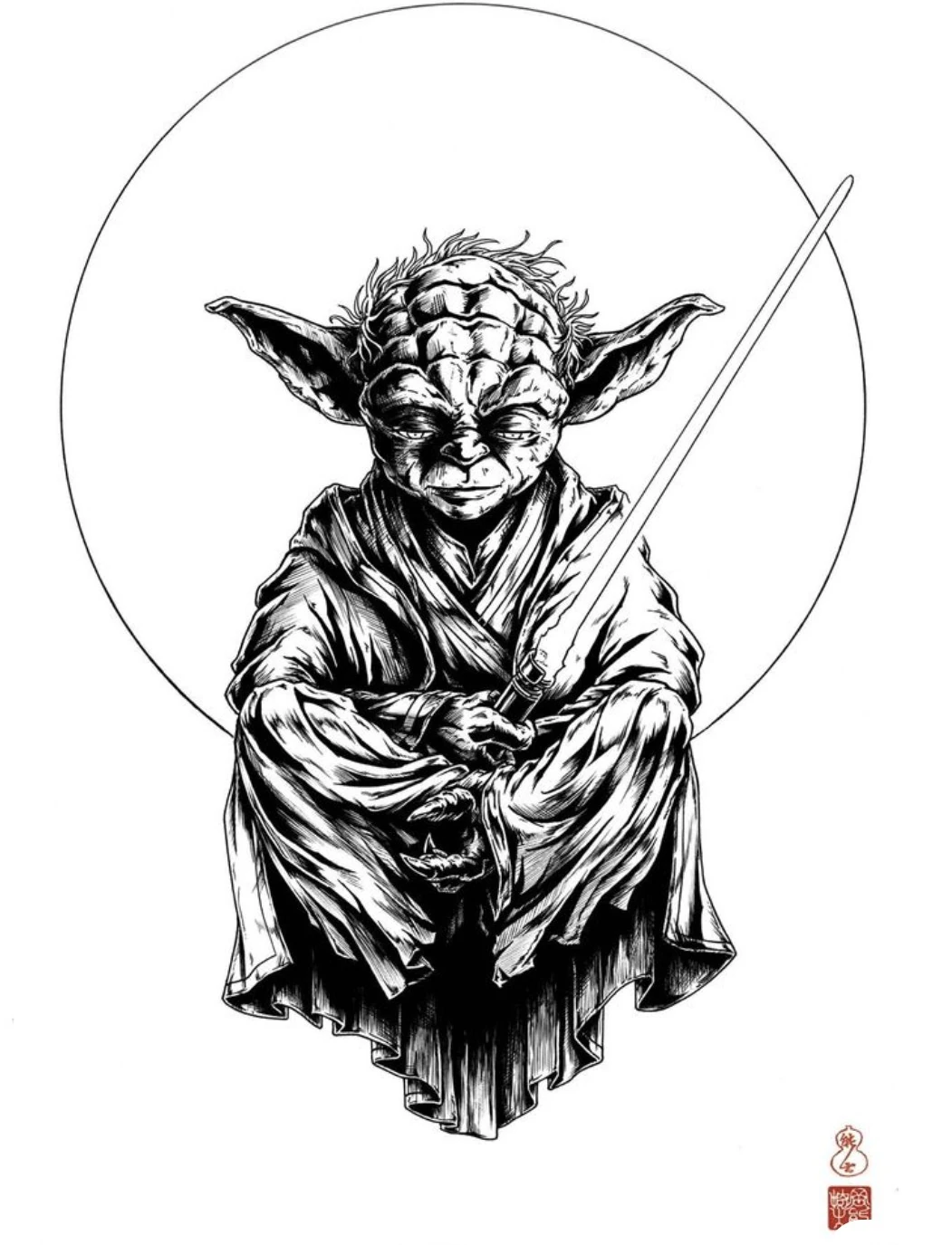 Tattoo design by Blue Turner, piece 08